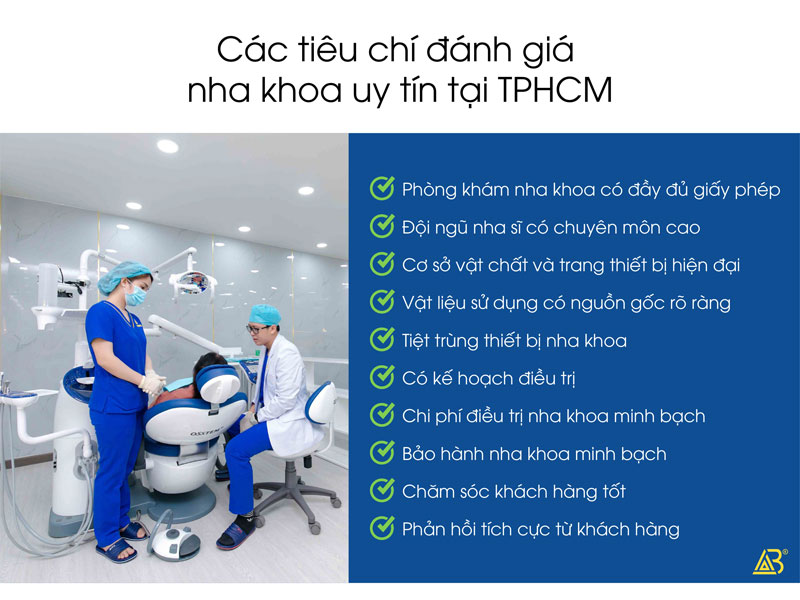Cac Tieu Chi Danh Gia Nha Khoa Uy Tin Tphcm