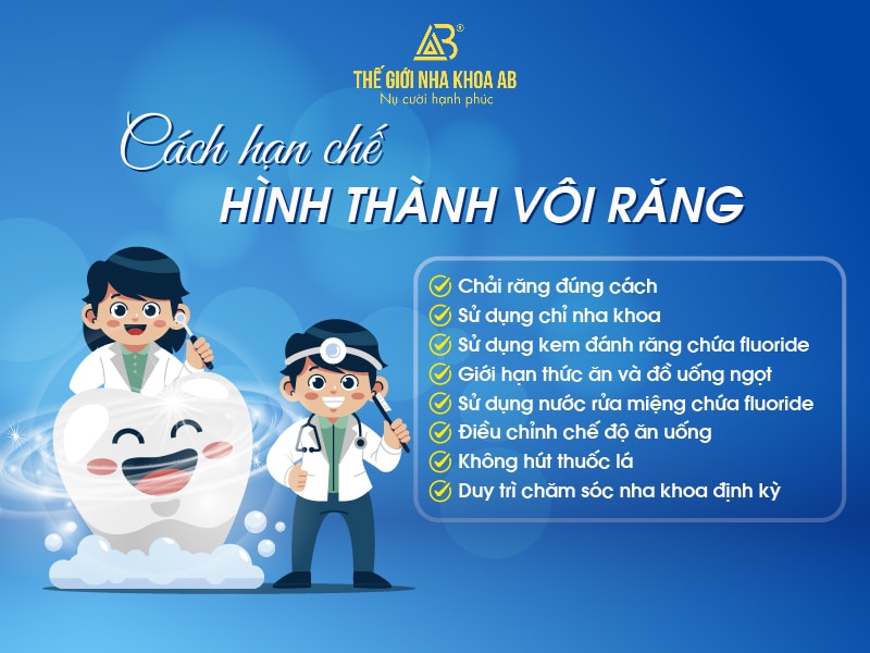 Cách Hạn Chế Hình Thành Vôi Răng 01