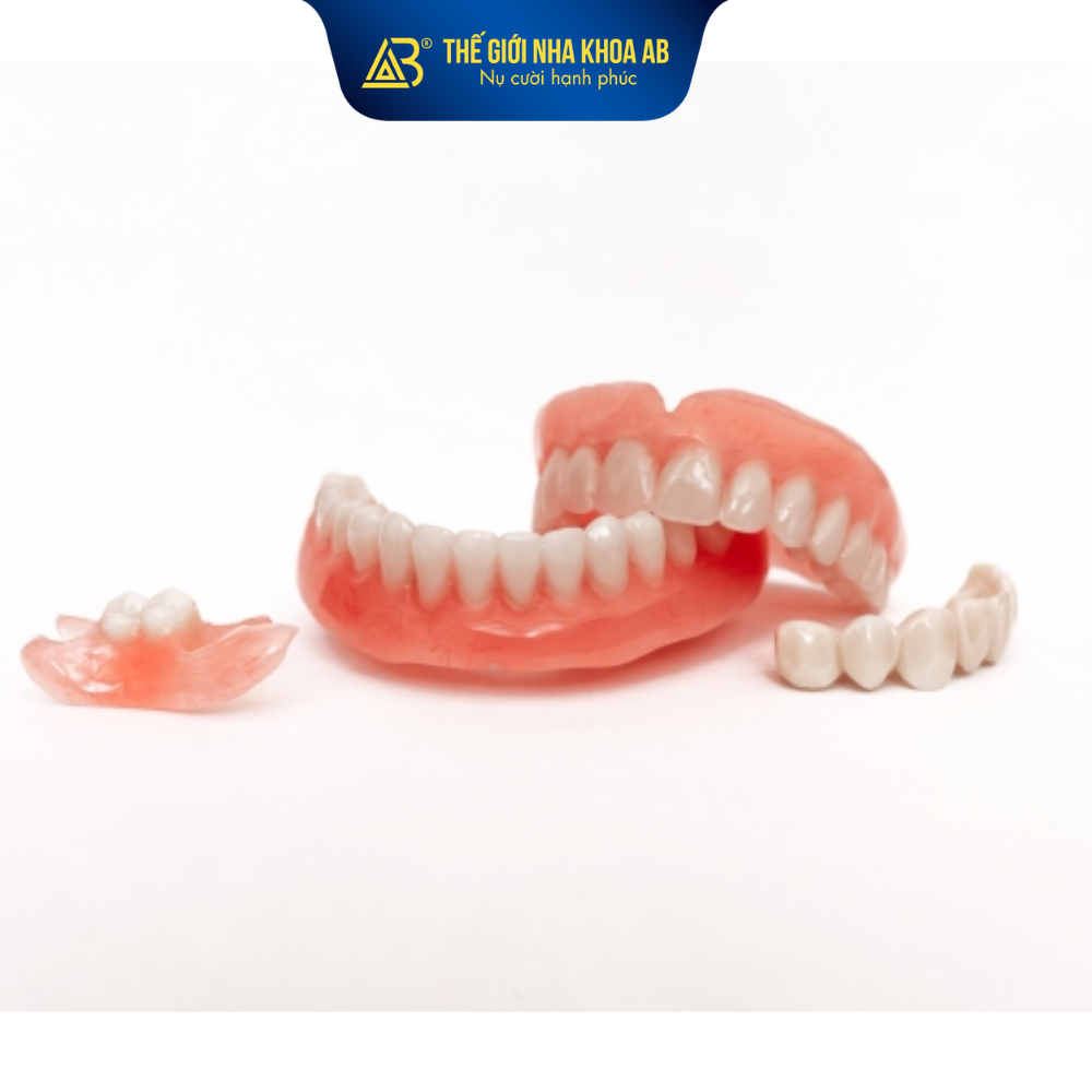 Hàm tháo lắp nhựa dẻo
